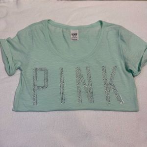 •EUC•Victoria’s Secret PINK Embellished T-shirt